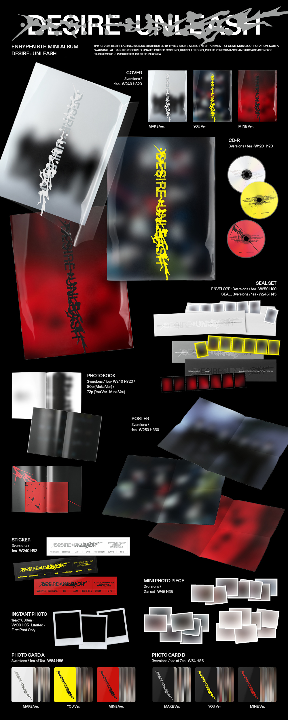 ENHYPEN - DESIRE : UNLEASH